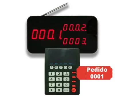 Llamador Pedidos en Espera